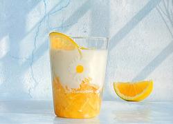 橙香酸奶