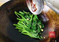 蒜炒芥兰的做法图解7