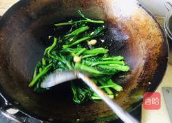 蒜炒芥兰的做法图解8