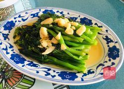 蒜炒芥兰的做法图解9