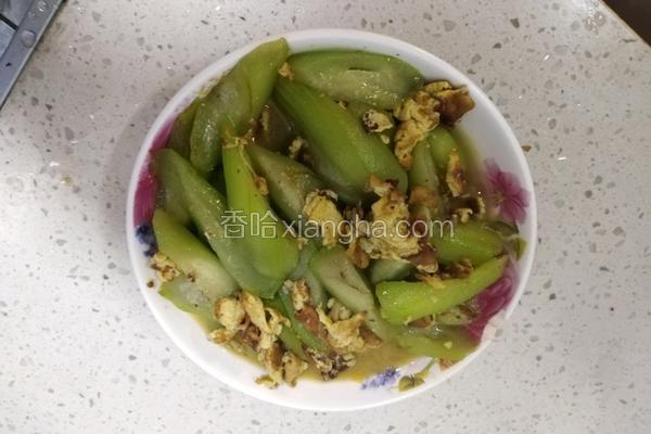 丝瓜炒鸡蛋