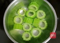 猪肉香菇酿苦瓜的做法图解12