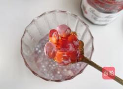 树莓果酱西米奶露的做法图解4