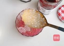 树莓果酱西米奶露的做法图解5