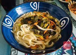 芹菜浆水面的做法图解11