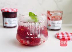 双莓爆爆珠冰饮的做法图解8