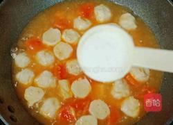 豆腐鱼丸番茄汤的做法图解12