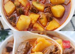 番茄土豆炖牛肉的做法图解3