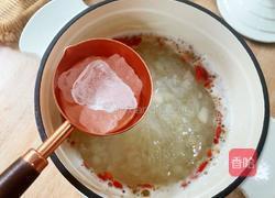 银耳雪梨桂花冻撞奶的做法图解7