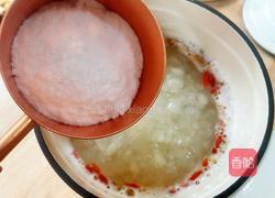 银耳雪梨桂花冻撞奶的做法图解8