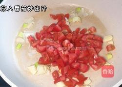 番茄虾仁香菇炒面的做法图解5