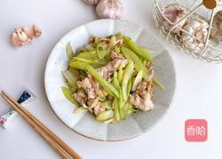 肉片炒西芹的做法图解13