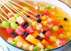 微醺水果串串火锅的做法图解17