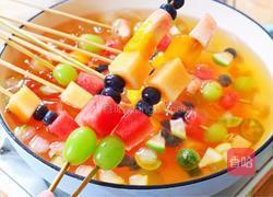 微醺水果串串火锅的做法图解20