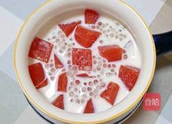 西瓜冰粉西米露的做法图解17