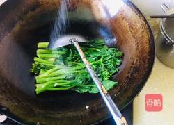 蒜炒菜心的做法图解4