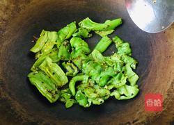 青椒豆豉炒牛肉的做法图解4