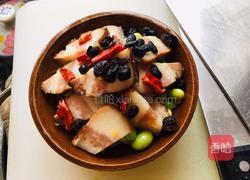 豆豉毛豆蒸腊肉的做法图解3