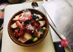 豆豉毛豆蒸腊肉的做法图解5