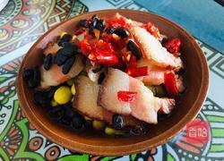 豆豉毛豆蒸腊肉的做法图解10