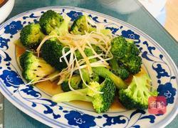 葱香豉油西兰花的做法图解9