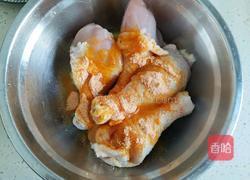 葱油蒸鸡腿的做法图解2
