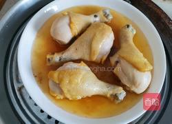 葱油蒸鸡腿的做法图解4