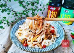 雪菜肉丝面的做法图解12