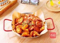 烤土豆香腸的做法圖解12