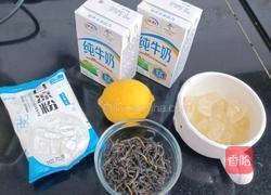 柠檬茶冻撞奶的做法图解1
