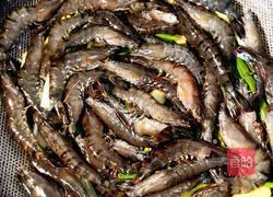 （无水版）香葱白灼草虾的做法图解4