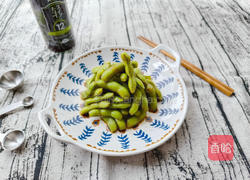 醪糟毛豆 的做法图解14