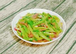 西芹炒肉丝