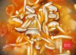 番茄菌菇豆腐汤的做法图解13
