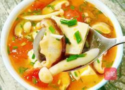 番茄菌菇豆腐汤的做法图解17