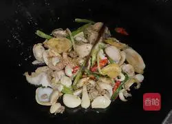 Illustration of how to make green onion-flavored abalone 6