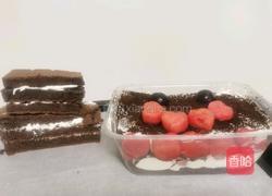 可可戚风蛋糕盒子的做法图解23