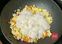 虾仁时蔬蛋炒饭的做法图解14