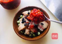 腊肉蒸豌豆的做法图解3