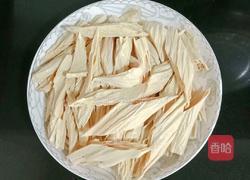 素炒腐竹胡萝卜的做法图解2