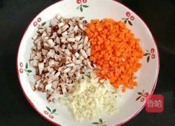 香菇胡萝卜蒸肉饼的做法图解7