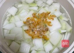 冬瓜虾米花蛤汤的做法图解6