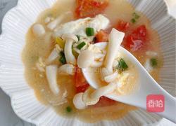 番茄海鲜菇汤的做法图解14