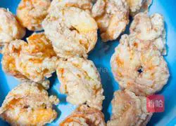 Illustration of how to make mustard shrimp balls 4