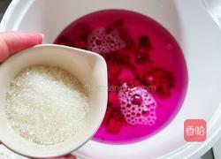 火龙果冻撞奶的做法图解4