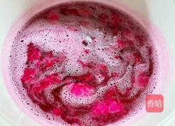 火龙果冻撞奶的做法图解6