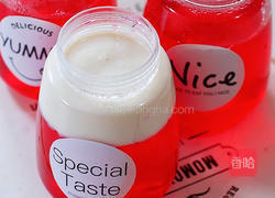 火龙果冻撞奶的做法图解9