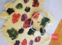 小花猫卡通曲奇饼干的做法图解12