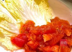 尝试地中海饮食第5天丨番茄鸡蛋猪肉娃娃菜的做法图解2