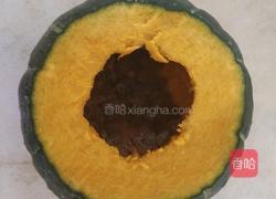 羞羞的南瓜盅的做法图解2